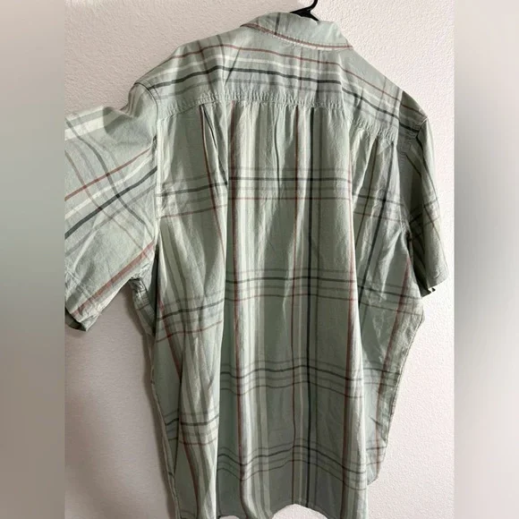 Carhartt Green Plaid Casual Button Down Shirt - Picture 2 of 3